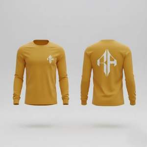 Camiseta de Manga Larga para Hombre, Estilo Oversize, Casual, Personalizada, 100% Algodón, Cuello Redondo, Bajo Demanda, RIVIAN ATLANTIC, Calidad Premium 2026 - Product Image 1