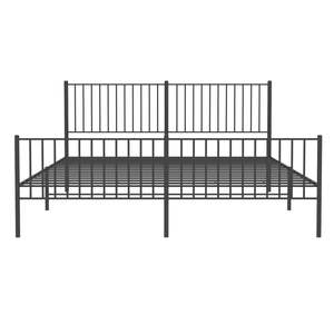 โครงเตียงเหล็กเคลือบสีดำทรงสี่เหลี่ยมผืนผ้า - Product Image 5