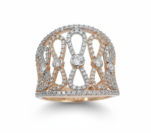 Elegant 22Ct Real Yellow Gold Ladies <b>Ring</b> With High Glossy Finish Designed For Engagement Wedding Anniversary Gifting And Party - Product Image 2