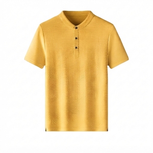 Polo en coton pour hommes en gros, manches courtes, respirant, tendance, pour le golf, fabricant de polos haut de gamme pour hommes, design personnalisé - Product Image 1