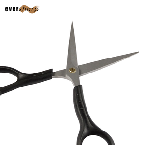 Ciseaux à cheveux professionnels Eversharp en acier inoxydable 440C, lame tranchante, manche long, pour droitiers, poignée en plastique, ciseaux de coiffure - Product Image 4