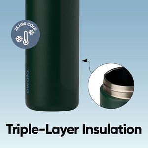 Borraccia Sportiva FreeSip in Acciaio Inox Isolato Senza BPA con Cannuccia per Viaggi - Product Image 2