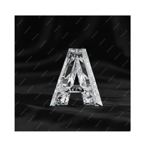 Stonewels pour diamants fantaisie certifiés de 6,0 mm, forme de lettre, DEF VVS-VS HPHT CVD, diamant naturel cultivé en laboratoire, synthétique, diamant en vrac - Product Image 1