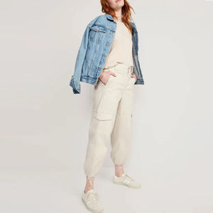 Pantalones Cargo Jogger Personalizados con Logotipo para Hombre y Mujer, Pantalones Deportivos de Tallas Grandes para Mujer, Pantalones Jogger Holgados de Cintura Alta para Mujer - Product Image 3