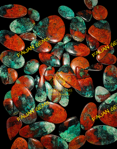 Meilleures ventes : Cabochon de jaspe soleil levant du Rajasthan, pierre précieuse naturelle, qualité supérieure, toutes formes, marque FAIJAN GEMS, tiers - Product Image 2