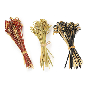 Prix attractif - Brochettes plates en bambou pour barbecue, vente en gros, brochettes en bambou de haute qualité, sans taxes pour l'UE et les États-Unis - Product Image 1