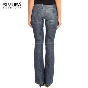CUSTOM New Stylish Customizable Sexy Ladies Denim Cargo Pants Loose Fit Spandex/Cotton Streetwear Plus Size <b>Women</b> Full <b>Jeans</b> - Product Image 3