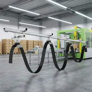 Accesorios para Sistema de Gestión de Cables C-Rail, Uso Industrial en Grúas EOT, Longitud de 6000 mm, Material SS, Grosor de 1.5 mm, 1.17 kg/m, CMK POWER - Product Image 5