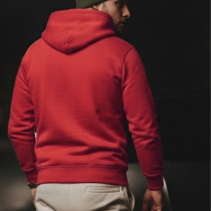 Sudaderas con Capucha de Alta Calidad para Hombre y Mujer, Bordado con Logotipo Personalizado, 100% Algodón, Tejido de Felpa, Teñido con Hilo, Diseño a Cuadros Otoñal, Transpirable - Product Image 5