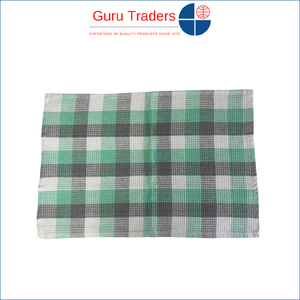Hot <b>Sale</b> on Outstanding Quality Recycled Yarn Material Waffle Weave Checks Kitchen <b>Towel</b> Available for Genuine Wholesale Buyers - Product Image 4