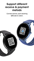 Montre connectée Pro ODM/OEM avec logo, 41-43 mm, écran tactile, WearmaxOS, tracker d'activité unisexe avec GPS, NFC, étanche IP68 + WhatsApp