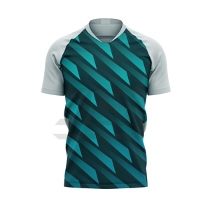 Camiseta Deportiva de Fútbol, Premium, Estampada, 100% Algodón, Cuello en V, Tela con Control de Humedad para Entrenamiento y Partidos de Equipo - Product Image 1