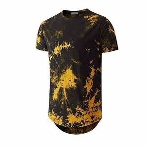 เสื้อยืดลำลองสไตล์สตรีททรงปกติสำหรับผู้ชาย ผลิตจากผ้าฝ้าย/ใยไผ่ ป้องกันการเป็นขุย น้ำหนัก 180 กรัม - Product Image 4