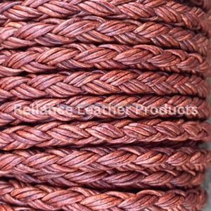 Última moda 12 capas Bolo Cordón de cuero trenzado cuerda Color personalizado pulsera de cuero de vaca bolsa hallazgos de joyería componentes joyería - Product Image 4