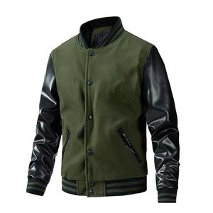 เสื้อแจ็คเก็ตแขนยาวสำหรับผู้ชาย, เสื้อเบสบอลมีไซส์ใหญ่พิเศษเสื้อ2026 - Product Image 3