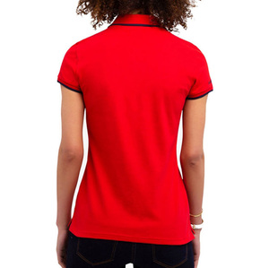 Camisetas polo de algodón suave con diseño sencillo para mujer, cómodas para el día a día, camisetas polo de moda para mujer - Product Image 4