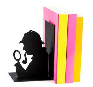 Nouvel Arrivage Tendance : Serre-livres Créatif en Étain Artisanal, Design Unique Sportif et Humain, Style Art Déco, Empilable et Polyvalent pour la Maison - Product Image 1