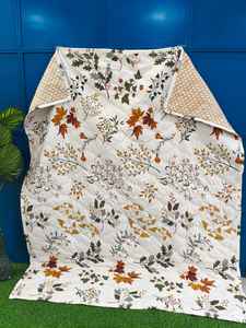 Nueva Manta Dohar de Algodón Estampada de Alta Calidad y Elegante, Manta Tradicional India para Cama Doble, Estampada a Mano, Suave Algodón Dohar - Product Image 3