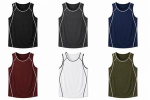 <b>Top</b> Trending Custom <b>Men's</b> <b>Black</b> O-Neck Sleeveless <b>Tank</b> <b>Top</b> Knitted Polyester Quick Dry Sporty Fit Breathable Eco-Friendly - Product Image 6