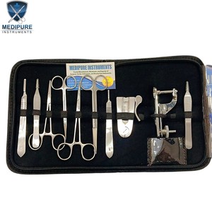 High Quality Circumcision Tool Kit 10pcs Including Gomco and Mogen <b>Clamp</b> Stainless Steel Surgical Urology Instruments Set - Product Image 1