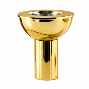 Hourglass Shaped Gold Brass Incense Burner Hammered Middle East Arabic Mabkhara Handmade Metal Bakhoor Holder HomeDecor <b>Eid</b> <b>Gift</b> - Product Image 4