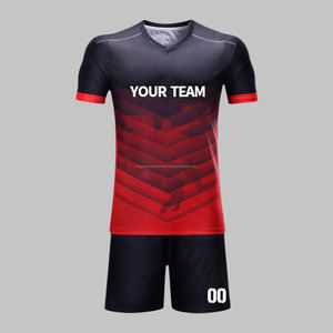 Camiseta de fútbol original personalizada, versión de jugador de manga corta para Club, camiseta de fútbol, uniforme - Product Image 4