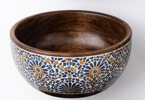 Ensemble de bols décoratifs en céramique peints à la main, vert et or, design chinois traditionnel, pour hôtel, salle de bain, comptoir, faits à la main, personnalisables - Product Image 3