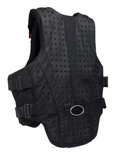 Protector Corporal Ecuestre de Malla Negra Personalizado, Chaleco de Seguridad para Montar a Caballo con Malla 3D Transpirable, EVA OEM - Product Image 6