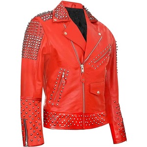 Chaqueta Deportiva Lawd Roja de Poliéster/Algodón Unisex, Estilo Urbano Informal para Motocicleta, Resistente al Viento e Impermeable, con Cuello Redondo y Cierre de Cremallera, Holgada - Product Image 2