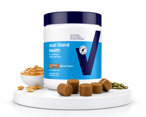 Peanut Butter Pumpkin Soft Chew Treats Dogs Cats Anal Gland Support Digestive Enzymes Odor Control Immune Support Organic Safe - Product Image 1
