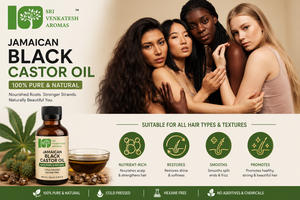 Huile de ricin noire jamaïcaine naturelle pour les soins capillaires, disponible en gros, huile pure et naturelle provenant d'Inde - Product Image 3