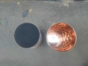 Pure <b>Copper</b> Water <b>Cup</b> Unique stylish <b>Copper</b> glass, Handmade <b>Copper</b> <b>Cup</b>, Ayurveda Benefits <b>Copper</b>, Hand painted crafted Tumbler - Product Image 6