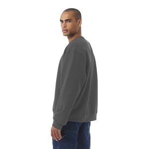 Sweat-shirt tendance pour homme, pull décontracté en polaire à col rond, haut chaud d'hiver pour la salle de sport, le streetwear, le port quotidien, le confort en plein air - Product Image 3