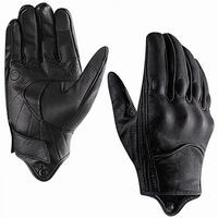 WARPRO INDUSTRY <b>Full</b> Finger PU Windproof Racing Gloves with Palm Guard Hook Loop Closure Non <b>Slip</b> Summer Outdoor Riding Male - Product Image 5
