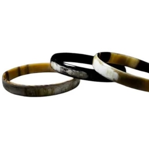 Buffalo Horn <b>Bangles</b> <b>for</b> Women Handmade Ethnic Bracelet Set Natural Ox Horn Fashion Jewelry Gift Collection - Product Image 3