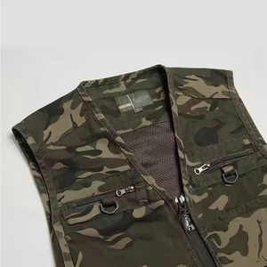 เสื้อกั๊กสำหรับล่าสัตว์ รุ่นใหม่ล่าสุด ขนาดสั่งทำได้ สำหรับผู้ชาย ผ้าแคนวาส ป้องกันไฟฟ้าสถิตย์ แบบไม่มีแขน เหมาะสำหรับกิจกรรมกลางแจ้ง ฤดูใบไม้ร่วง คุณภาพสูง ขายส่ง - Product Image 5