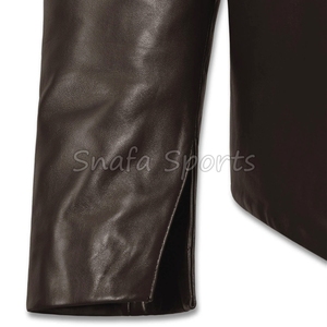 Chaqueta de Cuero Genuino Personalizable de Fábrica al Por Mayor para Mujeres de Talla Grande con Tela Suave y Cómoda, la Mejor Moda - Product Image 4