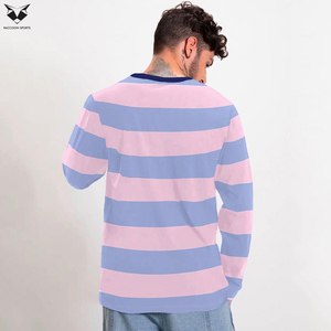 Chemises élégantes pour hommes à manches longues, couleur noire unie, respirantes, confortables, avec des designs tendance, t-shirt pour hommes - Product Image 2