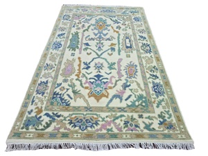 Fábrica al por mayor 8x10 persa Oushak alfombra anudada a mano abstracto alto diseño turco área alfombra conjuntos para sala de estar decoración del hogar - Product Image 2