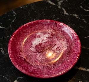 Wholesale Best Price High Quality Handmade Eco-Friendly Resin Bowl with <b>Salad</b> <b>Server</b> for Kitchen Hotel Restaurant Use - Product Image 1