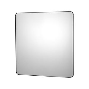 Specchio da Parete per Trucco 90x90 cm, Spessore 0,15 cm, Cornice in Lega di Alluminio, Pellicola Antiesplosione, Resistente ai Graffi - Product Image 1