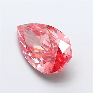 Diamantes Sueltos de 2.8 Quilates, Corte Pera, Color Rosa Brillante, Cultivados en Laboratorio, Rellenos, CVD HPHT, Certificados por IGI, Claridad VS VVS - Product Image 3