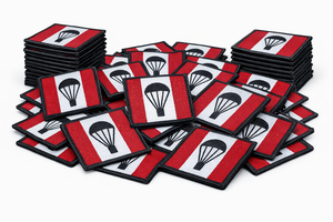 Écusson brodé pour uniforme d'enseignants en parachutisme de la Brigade DZ, pour vestes, casquettes et sacs - Product Image 3