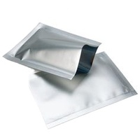 Bolsas de papel de aluminio Impresión personalizada de plata Sellado térmico de un solo uso Bolsas de vacío Mylar a prueba de olores