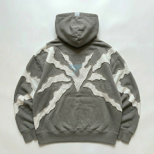 เสื้อสเวตเชิ้ตแบบซิป OEM ODM ผ้าฟลีซอุ่นๆ สำหรับฤดูใบไม้ร่วง ผลิตจากผ้าฝ้าย 100% ระบายอากาศได้ดี สำหรับผู้ชายและผู้หญิง ปรับแต่งได้ ขายส่ง - Product Image 2
