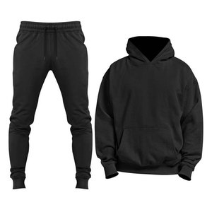 ชุดวอร์มผู้ชายแบบมีฮู้ด สวมใส่สบาย น้ำหนักเบา กันลม ระบายอากาศได้ดี เป็นมิตรกับสิ่งแวดล้อม ผลิตจากโพลีเอสเตอร์และผ้าฝ้าย กางเกงขายาวแบบสเวตแพนท์ เสื้อฮู้ดมีซิป - Product Image 4