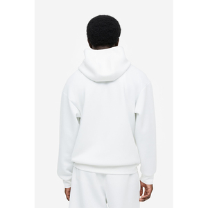Sudadera con Capucha Unisex Blanca 2026 al por Mayor, Ajuste Regular, Diseño Casual con Bolsillos, Tejido de Punto, Color Sólido, para Invierno - Product Image 2
