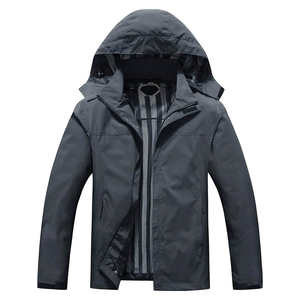 Nouvelle veste coupe-vent classique pour homme, de qualité supérieure, respirante, décontractée, à capuche, pour l'extérieur - Product Image 1