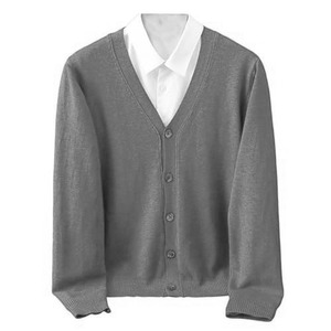 Custom Sweater <b>Men</b> <b>Cardigan</b> V Neck Casual Loose Knitted Jacket <b>Men's</b> Sweater <b>Cardigan</b> New Custom Design High Quality Multi Color - Product Image 5