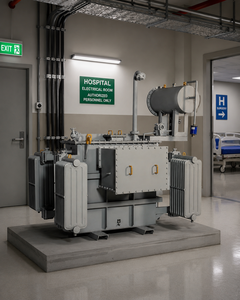Transformador de Potencia Industrial de 11KV 1000KVA, Baja Tensión, Sumergido en Aceite, Cobre Puro, Multivuelta, Alta Eficiencia, Equipo Eléctrico - Product Image 1